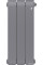 Биметаллический радиатор Royal Thermo Infinity 500 Silver Satin (3 секции)