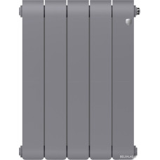 Биметаллический радиатор Royal Thermo Infinity 500 Silver Satin (5 секций)
