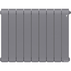Биметаллический радиатор Royal Thermo Infinity 500 Silver Satin (9 секций)