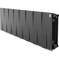 Биметаллический радиатор Royal Thermo PianoForte 300 Черный - 16 секций