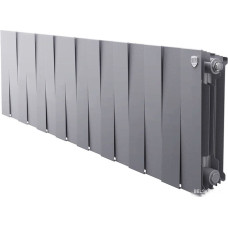 Биметаллический радиатор Royal Thermo PianoForte 300 Серебристый (16 секций)
