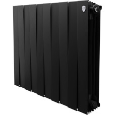 Биметаллический радиатор Royal Thermo PianoForte 500 Черный - 10 секций