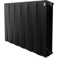 Биметаллический радиатор Royal Thermo PianoForte 500 Черный - 12 секций