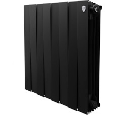 Биметаллический радиатор Royal Thermo PianoForte 500 Черный - 8 секций