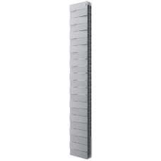 Биметаллический радиатор Royal Thermo PianoForte Tower 200 Silver Satin (22 секции)