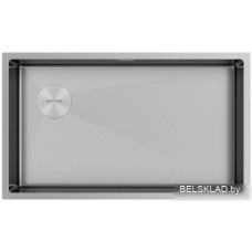 Кухонная мойка Paulmark Next-Skew 74-L UNI PM887444-L-BS (брашированная сталь)