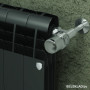 Биметаллический радиатор Royal Thermo BiLiner 500 Noir Sable (8 секций)