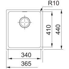 Кухонная мойка Franke Sirius SID 110-34 (серый)