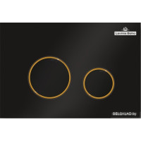 Панель смыва Lavinia Boho Relfix 38050803 (матовый черный/золотой глянец)