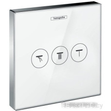 Переключатель режимов Hansgrohe ShowerSelect Glass 15736400 (белый/хром)