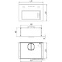 Кухонная вытяжка Akpo Micra Twin 50 WK-7 (серый)