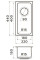 Кухонная мойка Omoikiri Tadzava 22-U/I Ultra 15 IN (нержавеющая сталь)