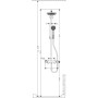 Душевая система Hansgrohe Croma 220 Showerpipe 1038 мм (27185000)