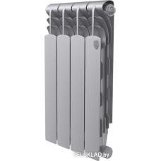 Биметаллический радиатор Royal Thermo Revolution Bimetall 500 2.0/Silver Satin (4 секции)