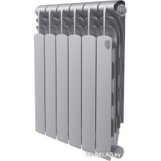 Биметаллический радиатор Royal Thermo Revolution Bimetall 500 2.0/Silver Satin (6 секций)