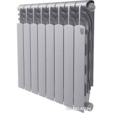 Биметаллический радиатор Royal Thermo Revolution Bimetall 500 2.0/Silver Satin (8 секций)
