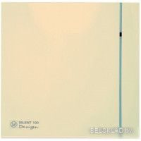 Вытяжной вентилятор Soler&Palau Silent-100 CZ Ivory Design - 4C [5210622600]
