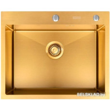 Кухонная мойка ARFEKA Eco AR PVD Nano 60x50 (золото)