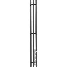 Полотенцесушитель Granula Квадро Вертикаль 15х120 (терморегулятор с таймером, черный)