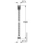 Душевой шланг Grohe Rotaflex Metal Longlife 28417000 (хром)