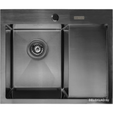 Кухонная мойка ARFEKA AF 650*505 L Black PVD Nano