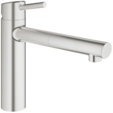 Смеситель Grohe Concetto (сталь) [31129DC1]