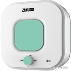 Накопительный электрический водонагреватель над мойкой Zanussi ZWH/S 10 Mini O (зеленый)