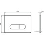 Панель смыва Ideal Standard ProSys Oleas M1 R0115AC