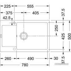 Кухонная мойка Franke Maris MRG 611-78/49 (графит)