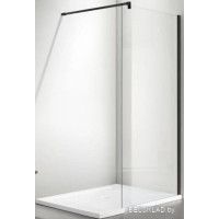 Душевая стенка Aquatek AQ WIW 08020BL 80x200 (черный/прозрачное стекло)