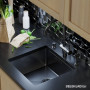 Кухонная мойка Mixline 548565 (черный графит, 3 мм)