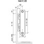 Стальной панельный радиатор Royal Thermo Compact C22-500-1100 (Bianco Traffico)