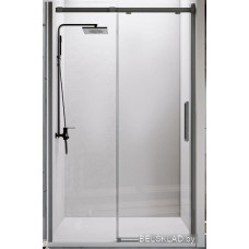 Душевая дверь Veconi 120x195 VN70GR-120-01-C4 (стекло прозрачное/брашированный графит)