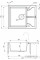 Кухонная мойка Deante Andante G11A (графитовый металлик)