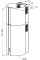 Кухонная вытяжка Meferi TUBE40WH Power