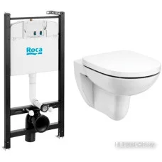 Унитаз подвесной Roca Debba Round Pack 893104980