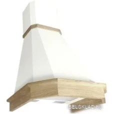 Кухонная вытяжка Elikor Камин Грань 60П-650-П3Л (бежевый/дуб неокрашенный)
