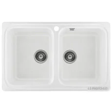 Кухонная мойка Gerhans C02 (белый)