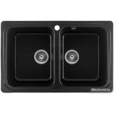Кухонная мойка Gerhans C02 (оникс)