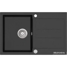 Кухонная мойка Aquasanita Tesa SQT101AW (black metallic 601)