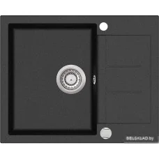 Кухонная мойка Aquasanita Tesa SQT102AW (black metallic 601)