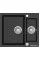 Кухонная мойка Aquasanita Tesa SQT150AW (black metallic 601)