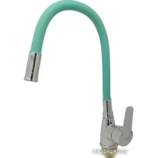 Смеситель Ledeme L4699-11 (хром/бирюзовый)