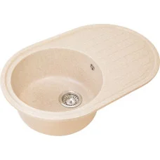 Кухонная мойка Gran-Stone GS-18L (328 бежевый)