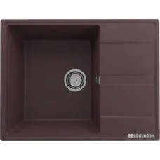 Кухонная мойка Ulgran Quartz Prima 650-06 (трюфель)
