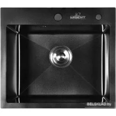 Кухонная мойка Wisent WS35044B (с сифоном GER013)