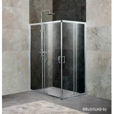 Душевой уголок BelBagno UNIQUE-A-2-85/100-P-Cr 85-100х85-100 (матовое)