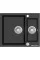 Кухонная мойка Aquasanita SQT150AW (графит)