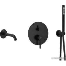 Душевой гарнитур Armatura Moza Black 5039-401-81