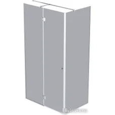 Душевой уголок Benetto BEN-102_SL_T 120x80x220 (тонированное стекло/серебристый)